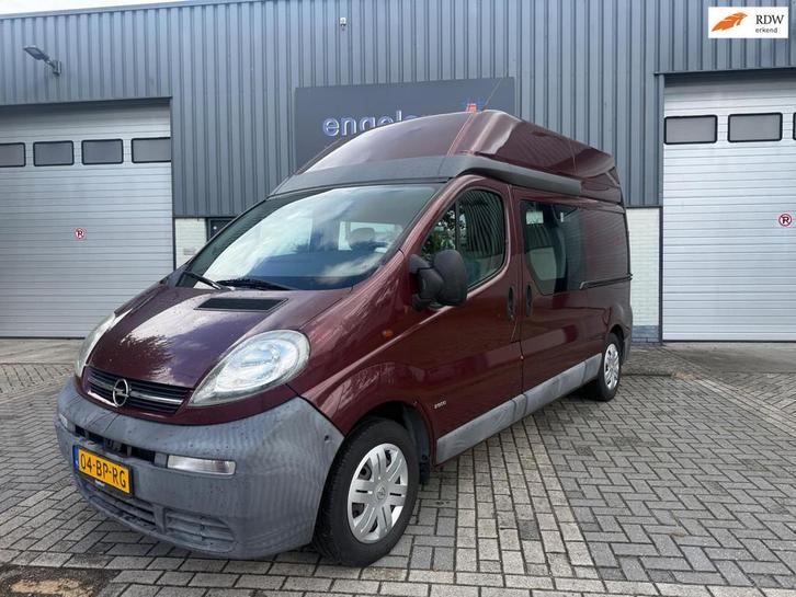 Opel Vivaro 1.9 DI L2H2 rolstoelbus invalide 2004, Auto's, Bestelauto's, Bedrijf, Te koop, ABS, Airconditioning, Centrale vergrendeling