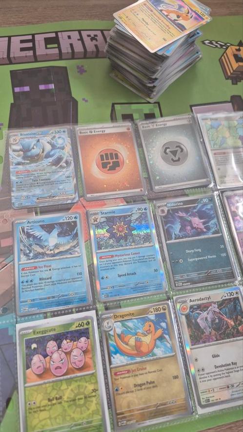 Pokemon kaarten 151 lijn, Hobby en Vrije tijd, Verzamelkaartspellen | Pokémon, Zo goed als nieuw, Meerdere kaarten, Foil, Ophalen