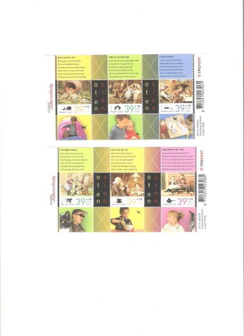 Ot en Sien POSTZEGELS 6 stuks & Ansichtkaart&2Boeken Ot&Sie, Postzegels en Munten, Postzegels | Nederland, Postfris, Na 1940, Ophalen