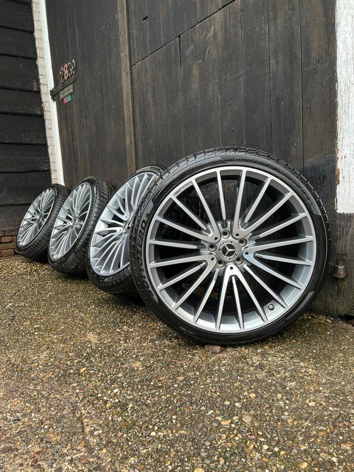 Originele Mercedes S klasse w223 AMG velgen 21? 5x112 breed, Auto-onderdelen, Banden en Velgen, Banden en Velgen, Winterbanden