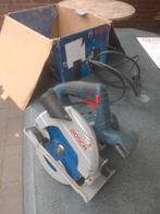 Bosch BLAUW GKS 165 professionele cirkelzaag, Cirkelzaag, Ophalen of Verzenden, Zo goed als nieuw, 30 tot 70 mm