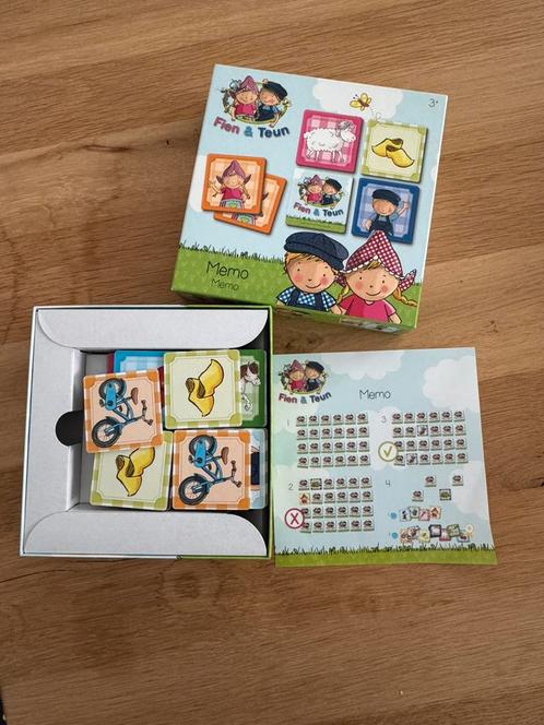 Fien en Teun memo, Kinderen en Baby's, Speelgoed | Educatief en Creatief, Zo goed als nieuw, Ophalen of Verzenden