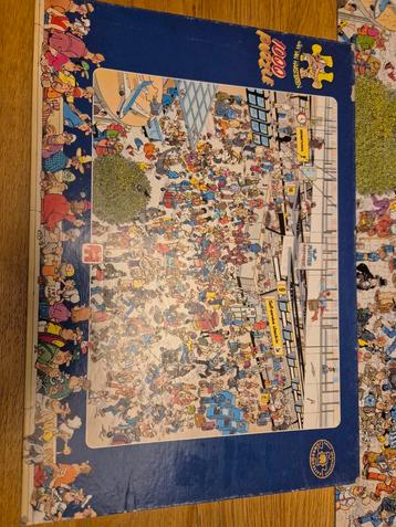 Jan van Haasteren puzzel 1000 stukjes Vertrekhal compleet  beschikbaar voor biedingen