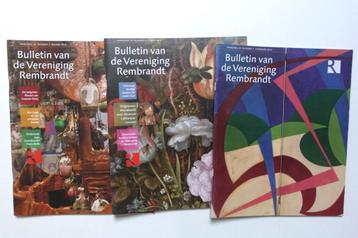 Tijdschrift Vereniging Rembrandt jaargang 2016-2024 beschikbaar voor biedingen