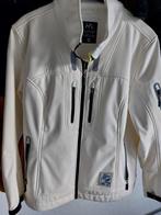 Mooie sportieve softshell jas., Wit, Ophalen of Verzenden, Zo goed als nieuw, Maat 46/48 (XL) of groter