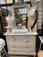 Frans brocante ladekast kast badkamermeubel commode, Ophalen