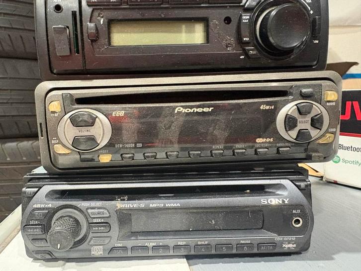 Autoradio's - Caliber, Pioneer, Sony - Gratis!, Auto diversen, Autoradio's, Gebruikt, Ophalen