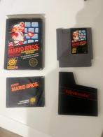 Super Mario Bros. CIB Black box, 5 screw, hangtab versie, Spelcomputers en Games, Games | Nintendo NES, Vanaf 3 jaar, 2 spelers