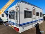 Hobby Excellent Easy 450 UF Mover Dwarsbed Zit Tent, Schokbreker, Rondzit, Hobby, Bedrijf