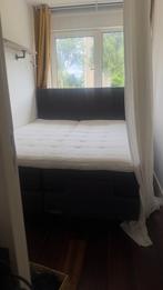 Te koop: Luxe Caresse boxspring, Huis en Inrichting, Slaapkamer | Boxsprings, Ophalen, Gebruikt, Zwart, Tweepersoons