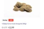 't Dijkje horse treats (paardensnoepjes), Dieren en Toebehoren, Dierenvoeding, Ophalen of Verzenden, Overige soorten