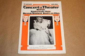 Magazine - Concert en Theater Revue - Januari 1940 !! beschikbaar voor biedingen