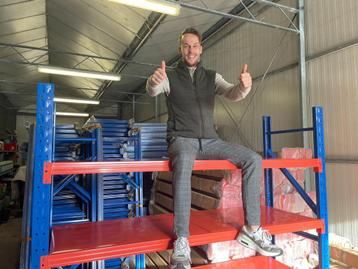 Magazijnstelling grootvakstellingen legbordstellingen beschikbaar voor biedingen