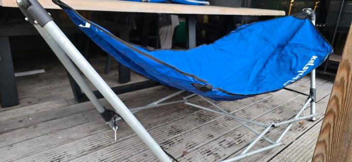 Kelsyus O hangmat op standaard, Tuin en Terras, Hangmatten, Inklapbaar, Ophalen