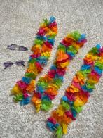 Hawaii Slingers en Zonnebrillen Set, Carnaval, Zo goed als nieuw, Accessoires, Ophalen
