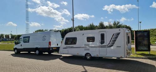 Swift Challenger 530 caravan, Caravans en Kamperen, Caravans, Bedrijf, Magnetron, Oven, Ophalen