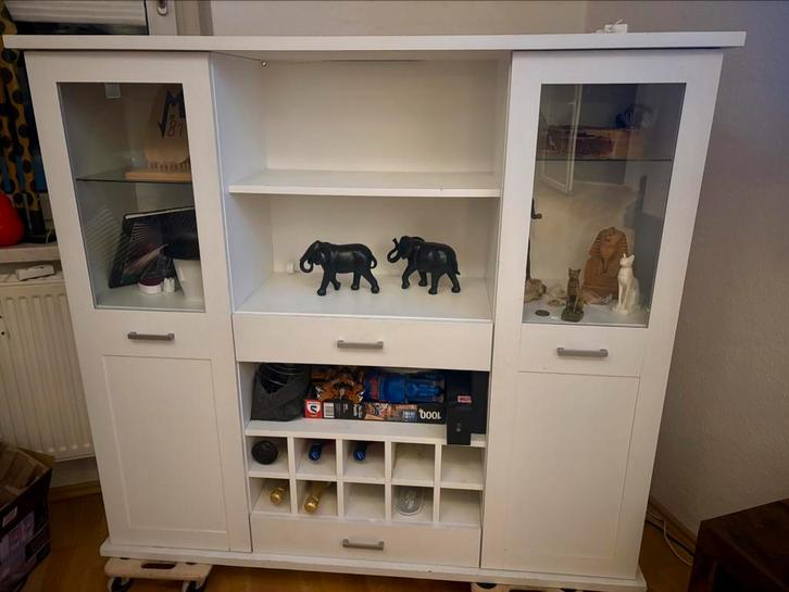 Vitirnekasten, Huis en Inrichting, Kasten | Buffetkasten, Zo goed als nieuw, 100 tot 150 cm, 25 tot 50 cm, Ophalen