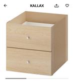 Ikea kallax 1 inzet kastje  en 1 kastje met 2 lades, Huis en Inrichting, Kasten | Ladekasten, Gebruikt, Minder dan 100 cm, 25 tot 50 cm