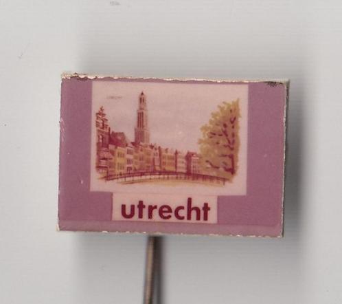 Utrecht Domtoren Dom speldje, Verzamelen, Speldjes, Pins en Buttons, Gebruikt, Speldje of Pin, Overige onderwerpen, Ophalen of Verzenden