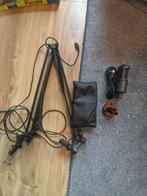 Audio-Technica AT2020 USB Microfoon + Arm, Muziek en Instrumenten, Microfoons, Ophalen, Gebruikt, Studiomicrofoon