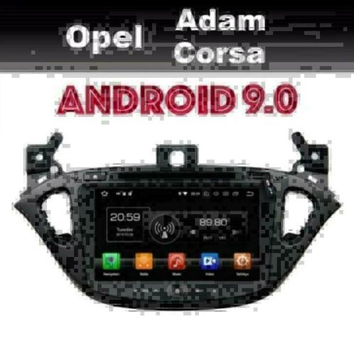 Opel Adam Corsa E radio navigatie android 9.0 wifi dab+ 32gb, Auto diversen, Autoradio's, Nieuw, Ophalen of Verzenden