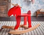 Leuke Rode Hobbel Eland,(Rubber hout) IKEA, Ophalen, Zo goed als nieuw