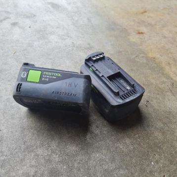 Festool - Accu's 4.0 en 5.2 Ah beschikbaar voor biedingen