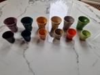 REVOL koffie en espressokopjes 'gedeukt bekertje' - set, Huis en Inrichting, Keuken | Servies, Keramiek, Ophalen of Verzenden