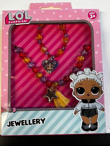 NIEUW! LOL sieradenset 1 ketting 1 armband multi color €2,99 beschikbaar voor biedingen