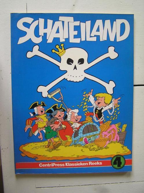 Schateiland., Boeken, Stripboeken, Gelezen, Eén stripboek, Ophalen of Verzenden