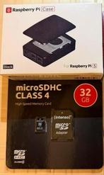 Raspberry Pi 5 – 4GB starterkit + behuizing, fan & SD kaart, Ophalen of Verzenden, Zo goed als nieuw
