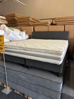 Leegverkoop boxspring 3 kleuren voor 349 op is op, Ophalen, Zo goed als nieuw, Tweepersoons, 180 cm
