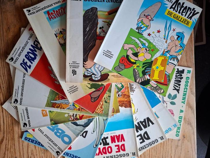Asterix 16x verzameling ook los te koop ruil Uderzo Goscinny, Boeken, Stripboeken, Gelezen, Meerdere stripboeken, Ophalen of Verzenden