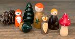 Peg dolls herfst set, Kinderen en Baby's, Speelgoed | Houten speelgoed, Nieuw, Ophalen of Verzenden