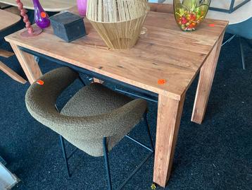Mangohouten Bartafel 130x80 beschikbaar voor biedingen