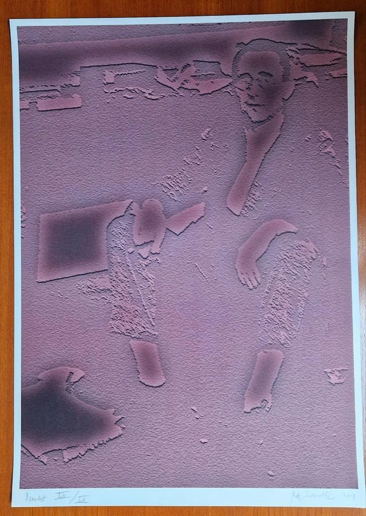 Rob Scholte (2019) - Bertolt Brecht, Antiek en Kunst, Kunst | Litho's en Zeefdrukken, Ophalen of Verzenden