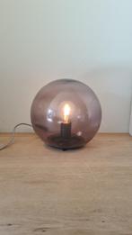 Fado ikea lampen, grijs/zwart, 25cm., Ophalen, Zo goed als nieuw, Glas, Minder dan 50 cm