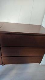Ikea Malm ladekast bruin, Ophalen, Gebruikt, 50 tot 100 cm, 3 of 4 laden