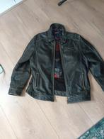 Vintage Leren Jas - Maat 56 xxl, Onbekend, Zwart, Maat 56/58 (XL), Ophalen of Verzenden