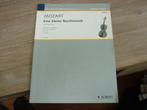 Mozart - Eine kleine nachtmusik for voline und klavier, Klassiek, Ophalen of Verzenden, Zo goed als nieuw, Viool of Altviool
