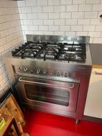 Solitair oven en gasfornuis, Ophalen, Gebruikt, Hete lucht, 60 cm of meer