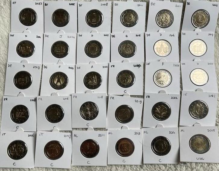 Speciale 2€ Herdenkingsmunten Collectie, Postzegels en Munten, Munten | Europa | Euromunten, Ophalen of Verzenden, Overige landen