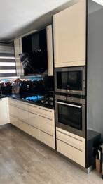 U opstelling keuken met graniet werkblad en wand, Huis en Inrichting, Keuken | Keukenelementen, Ophalen, Gebruikt, Minder dan 100 cm