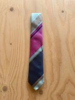 Profuomo gestreepte stropdas, Ophalen of Verzenden, Zo goed als nieuw, Blauw, Met patroon