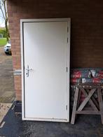 Mooie stevige deur met kozijn, Doe-het-zelf en Verbouw, Deurkozijn, Ophalen of Verzenden, Zo goed als nieuw, 75 tot 150 cm