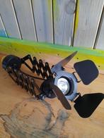 Zwarte schaarlamp, Ophalen of Verzenden, Zo goed als nieuw, Metaal, Industrieel