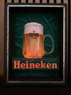 Vintage Heineken Borrellamp, Verzenden, Gebruikt, Lichtbak of (neon) lamp