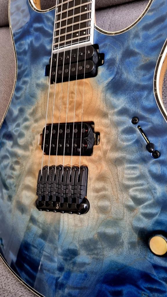 Mayones Regius 6, Muziek en Instrumenten, Snaarinstrumenten | Gitaren | Elektrisch, Zo goed als nieuw, Solid body, Overige merken