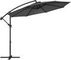Zweefparasol – 245x300 cm – Grijs, Ophalen, Kantelbaar, Nieuw, Zweefparasol