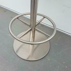 Mooie stevige Pedrali Gliss design krukken - limegroene stof, 2 krukken, Ophalen, Gebruikt, 60 tot 90 cm